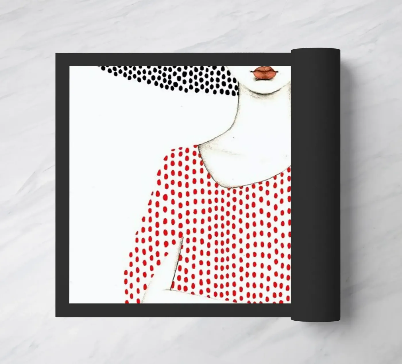 Elle doormat by Sofia Bonati