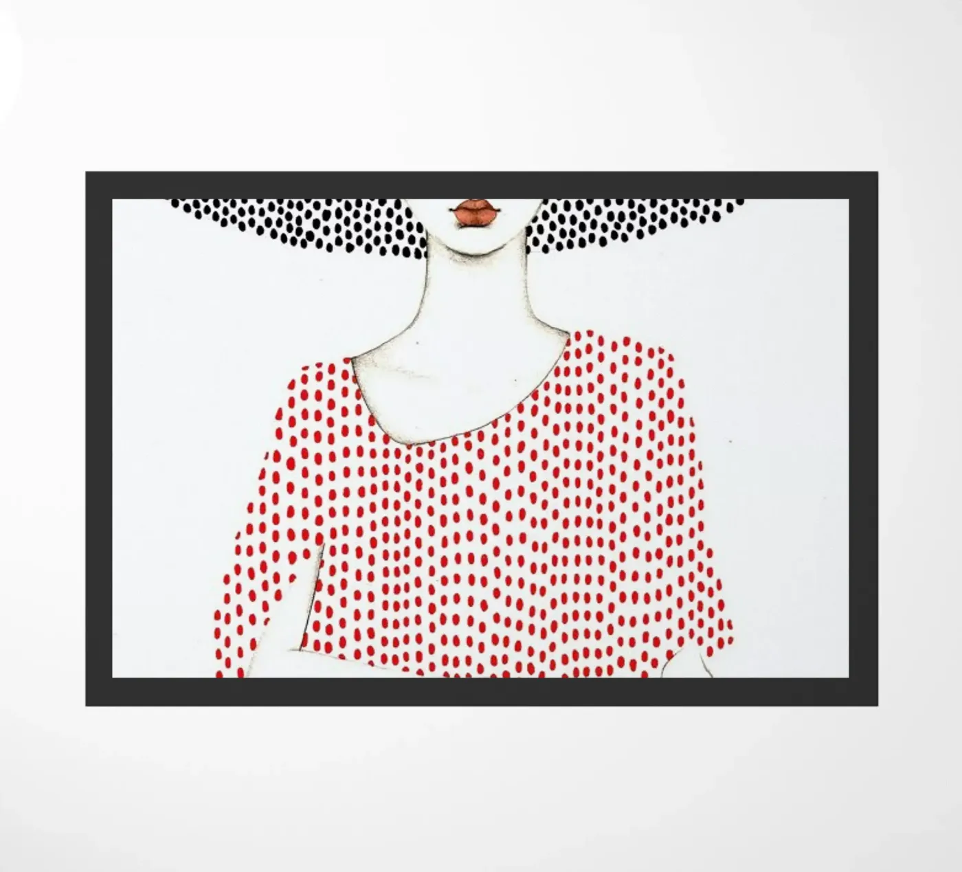 Elle doormat by Sofia Bonati