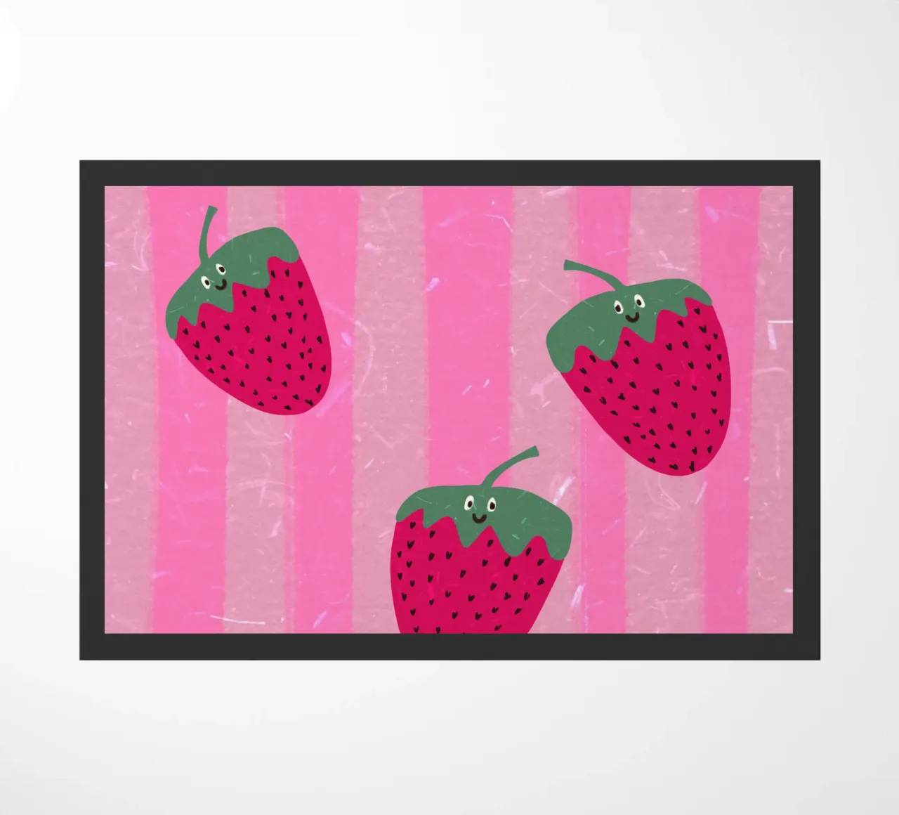 Hello Strawberry zerbino da Illustration Raissa Oltmanns