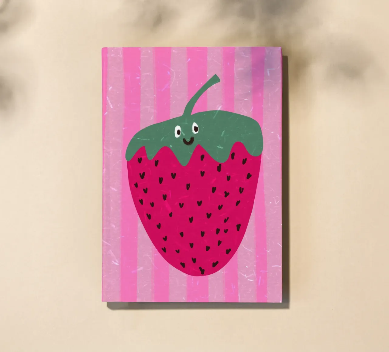 Hello Strawberry notebook by Illustration Raissa Oltmanns