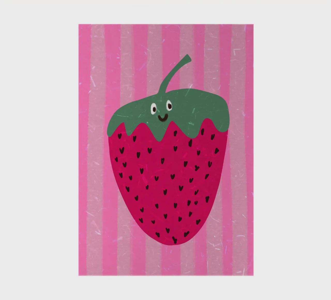 Hello Strawberry notebook by Illustration Raissa Oltmanns