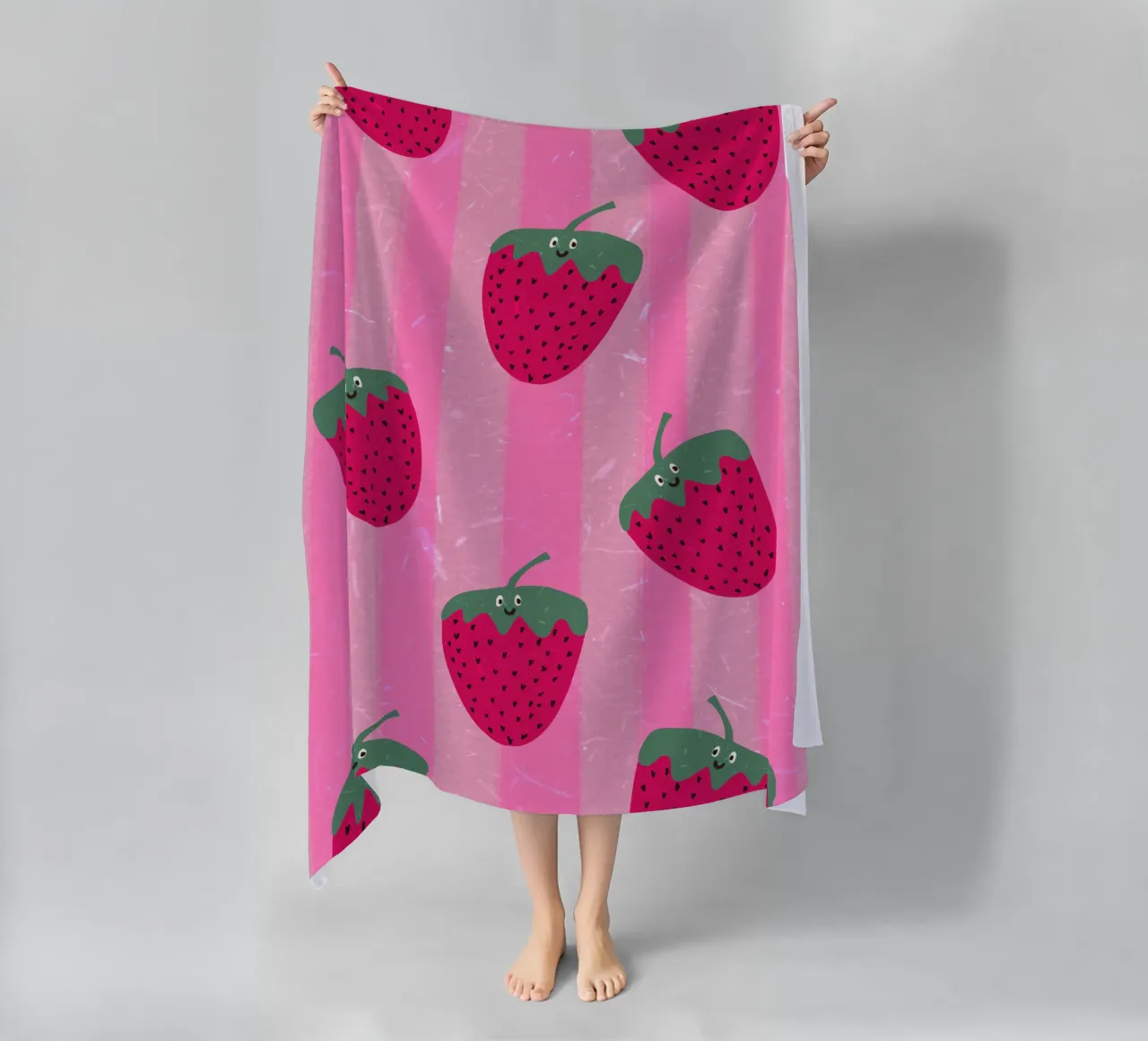 Hello Strawberry telo mare da Illustration Raissa Oltmanns