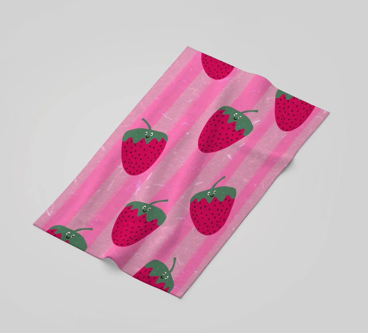 Hello Strawberry telo mare da Illustration Raissa Oltmanns