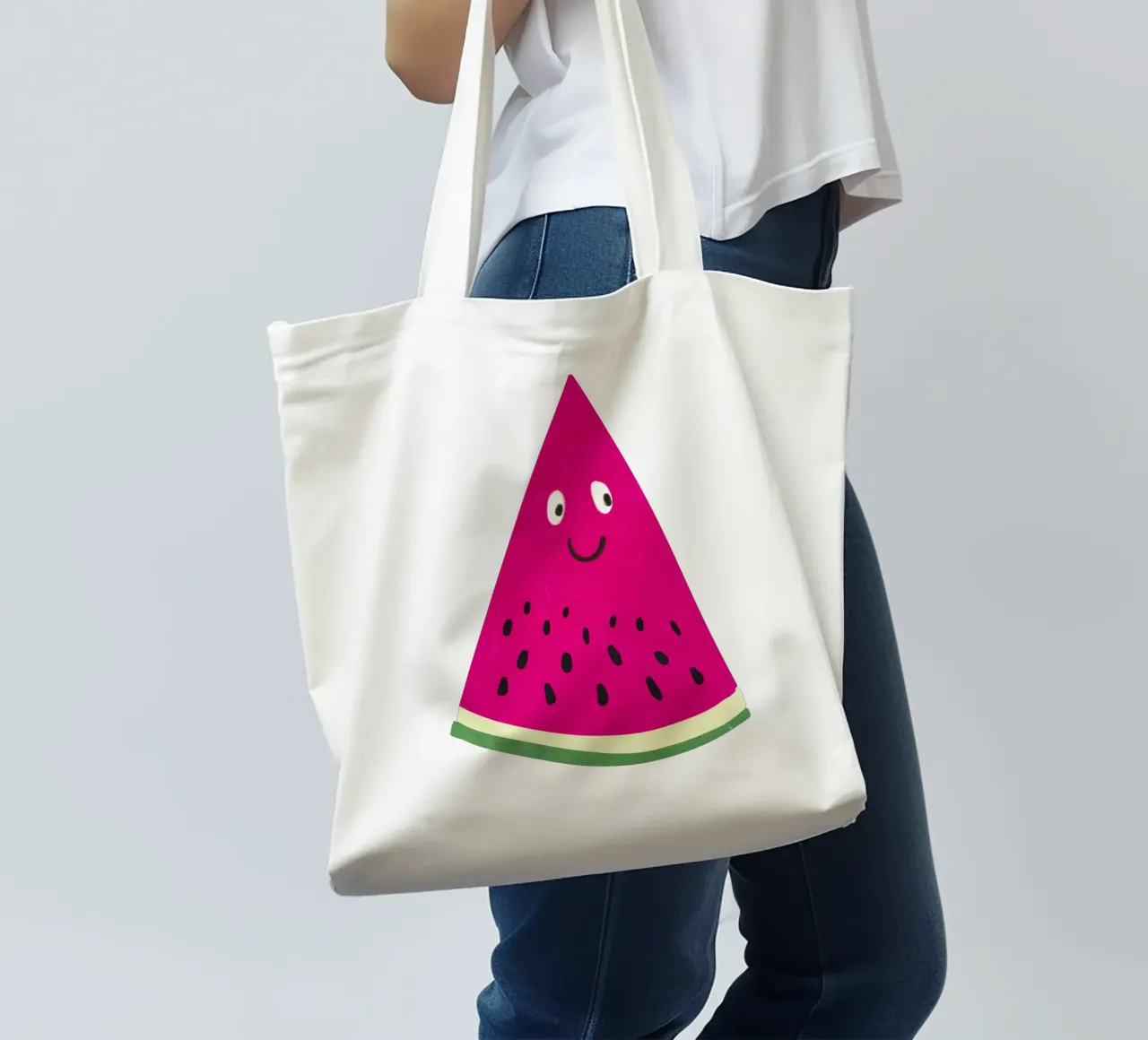 Ciao anguria borsa in juta da Illustration Raissa Oltmanns