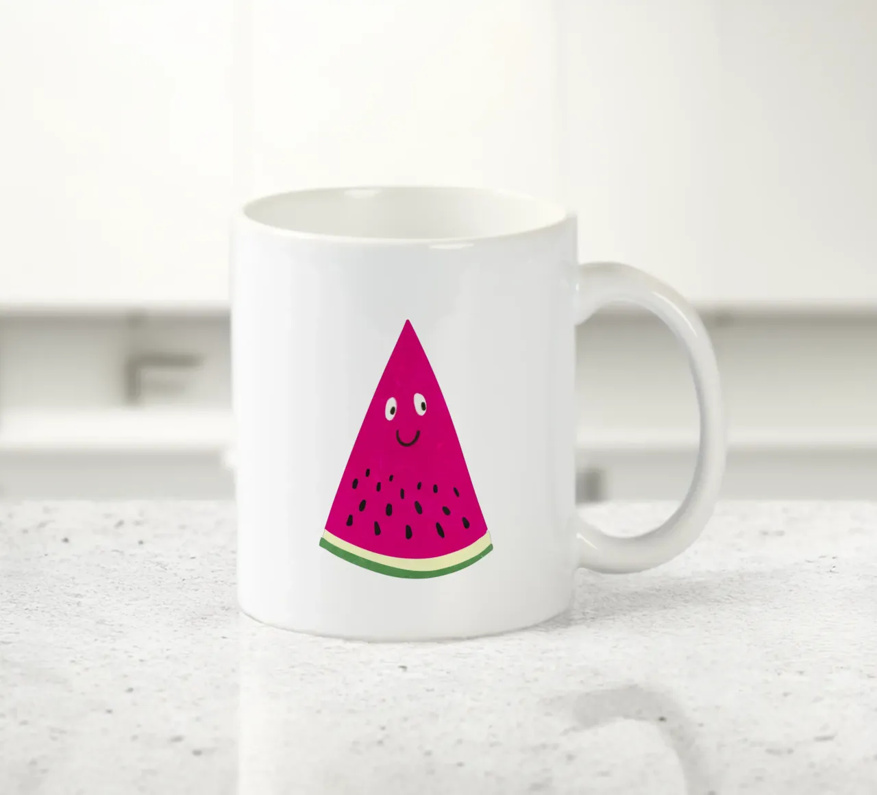 Ciao anguria tazza in ceramica da Illustration Raissa Oltmanns