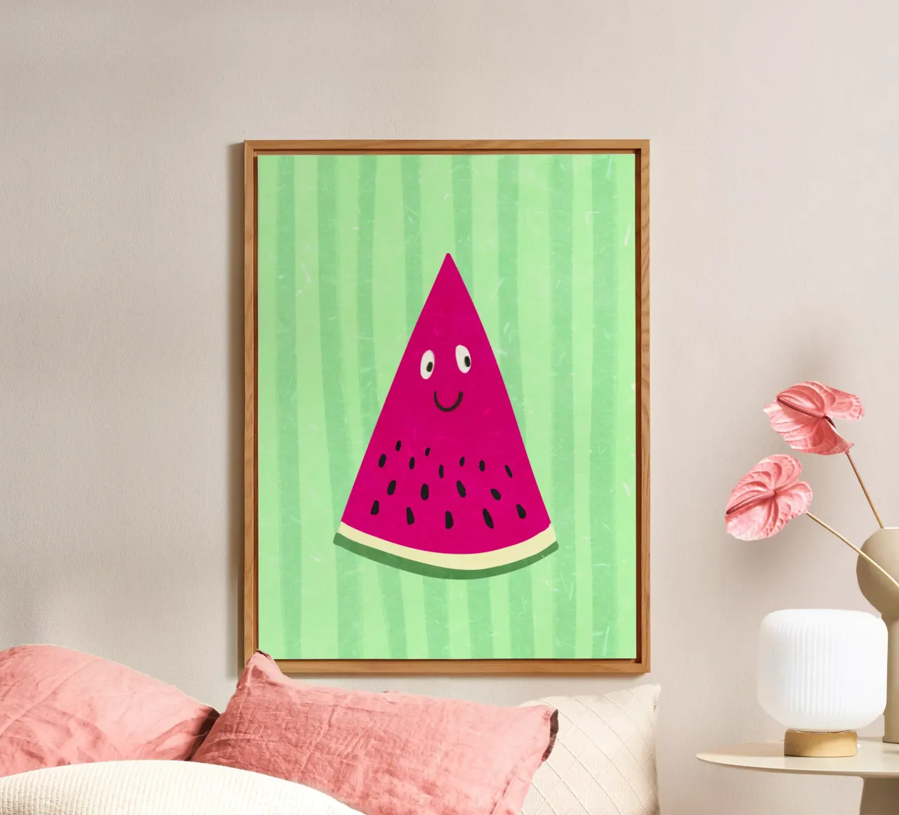 Ciao anguria alluminio dibond da Illustration Raissa Oltmanns