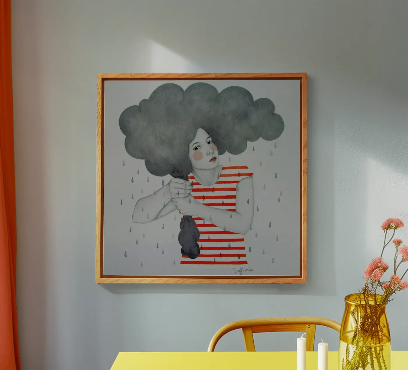 Luella acryl van Sofia Bonati