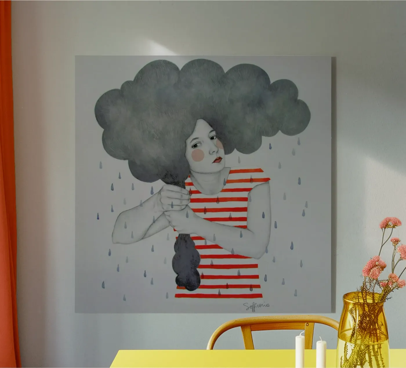 Luella acryl van Sofia Bonati
