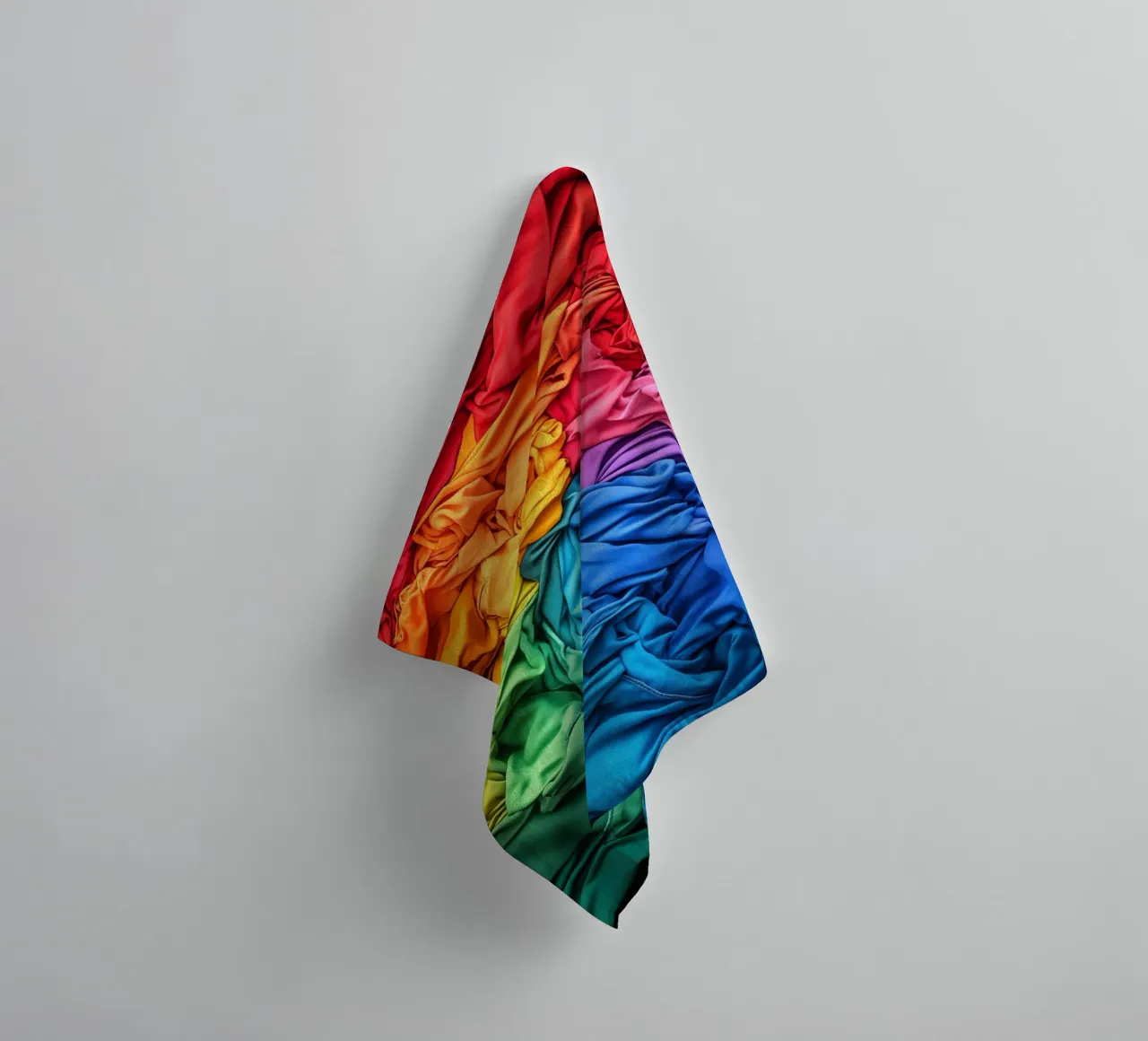 Tessile Orgoglio LGBTQ arcobaleno asciugamano da bagno da Autofocus