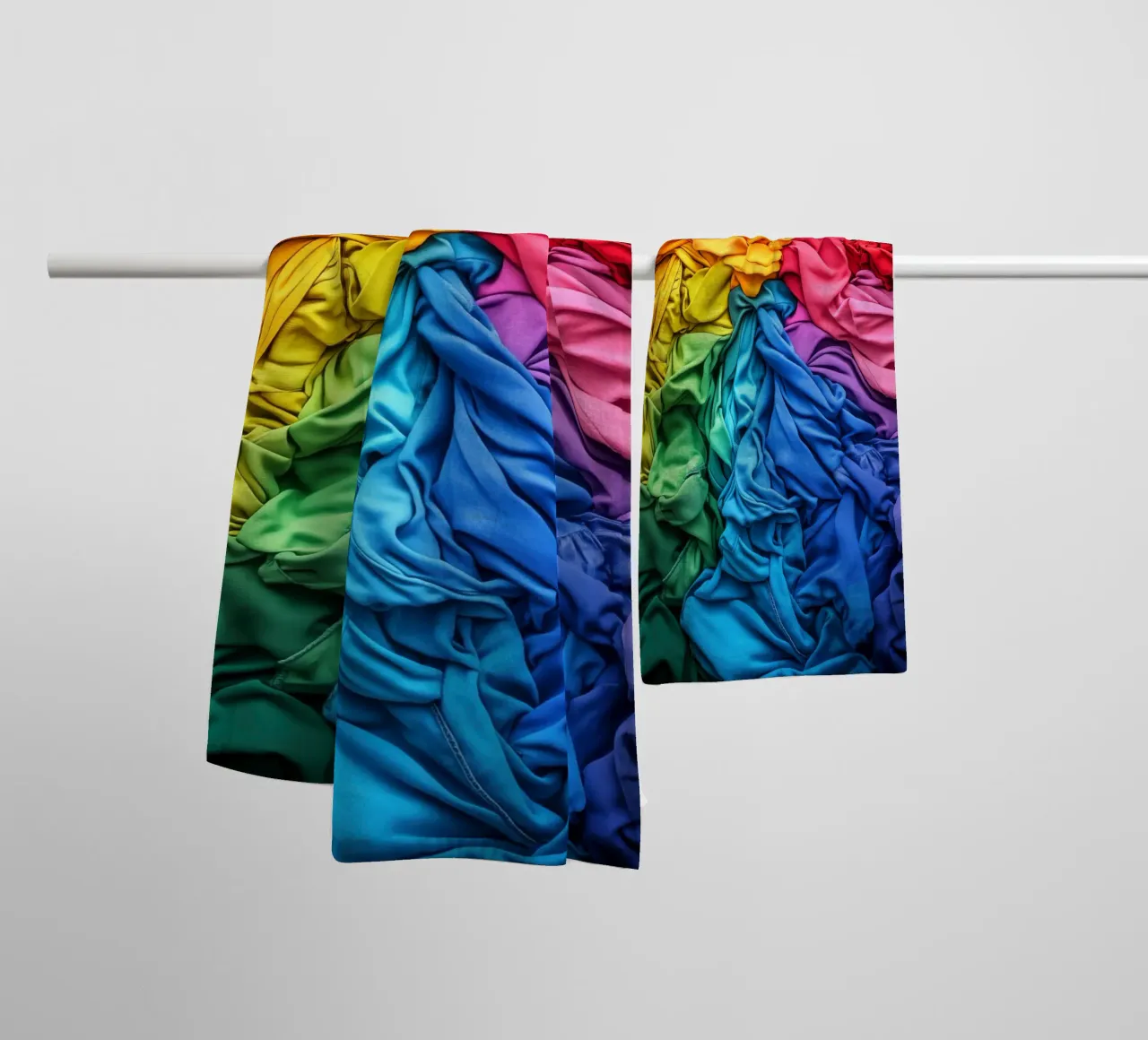 Tessile Orgoglio LGBTQ arcobaleno asciugamano da bagno da Autofocus