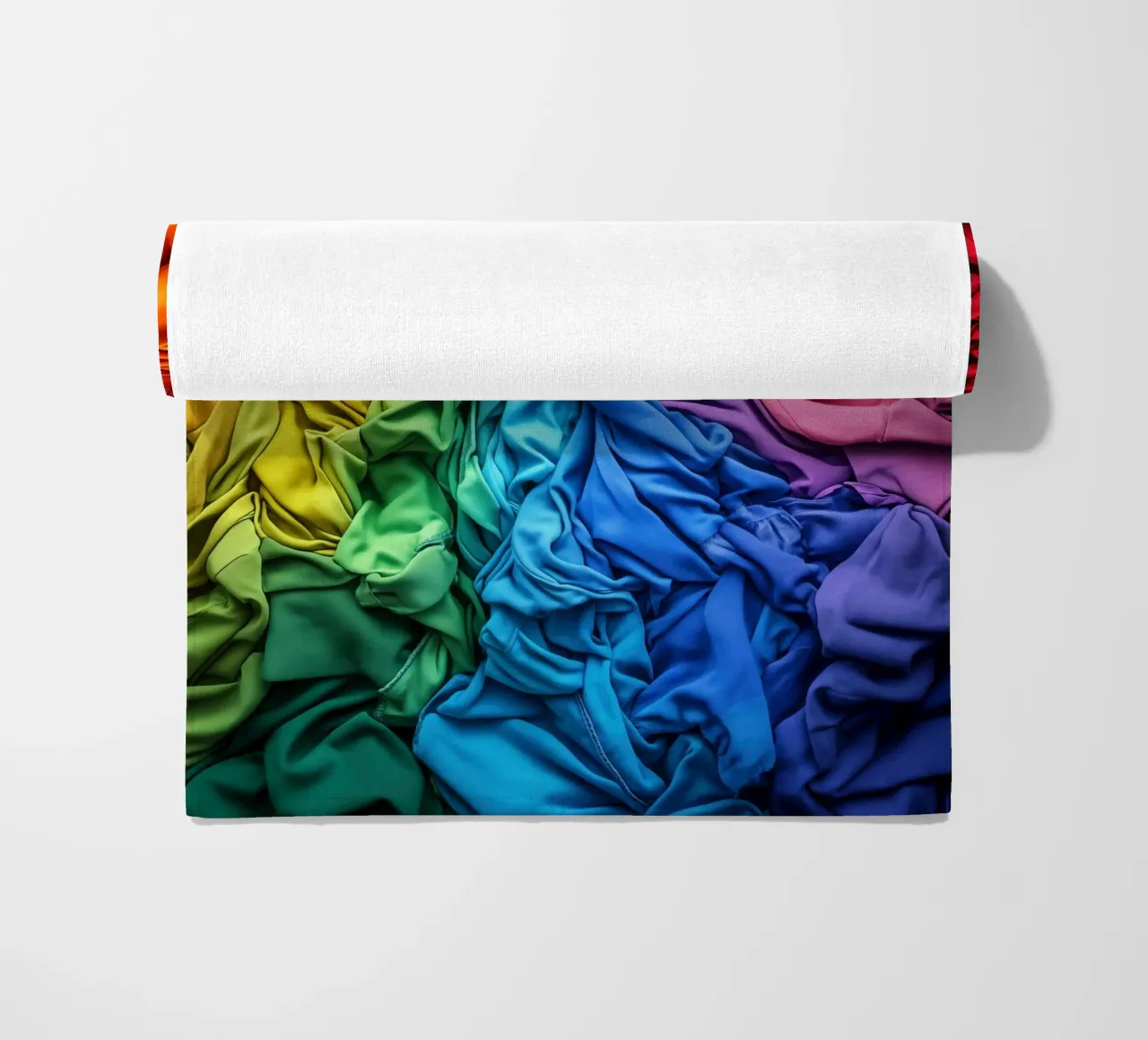 Tessile Orgoglio LGBTQ arcobaleno telo mare da Autofocus