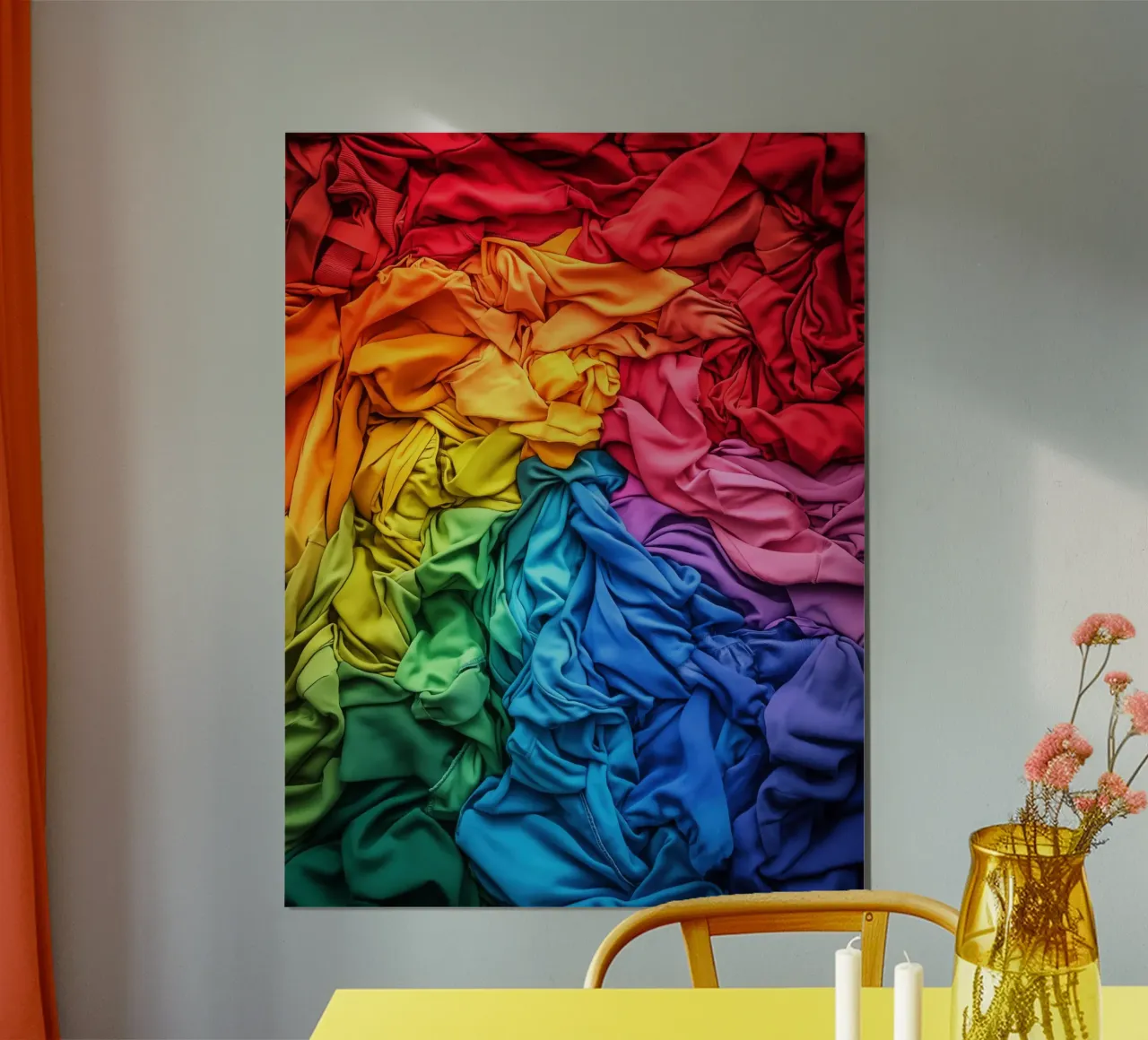 Tessile Orgoglio LGBTQ arcobaleno carta hahnemühle da Autofocus