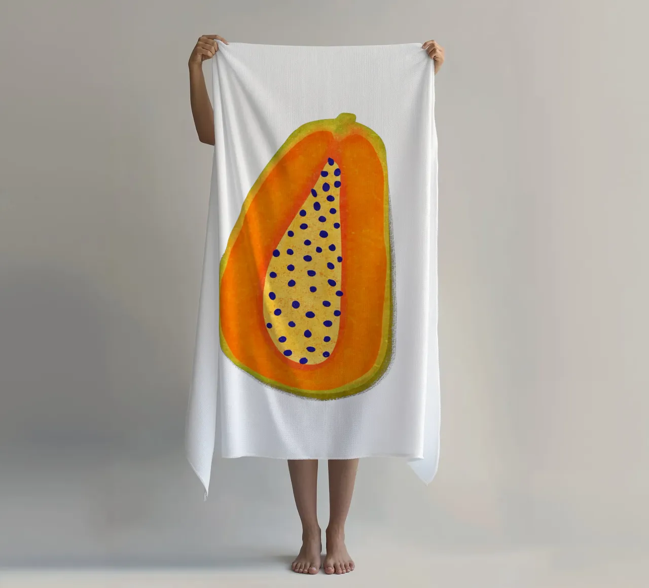 Simple Papaya telo mare da Illustration Raissa Oltmanns