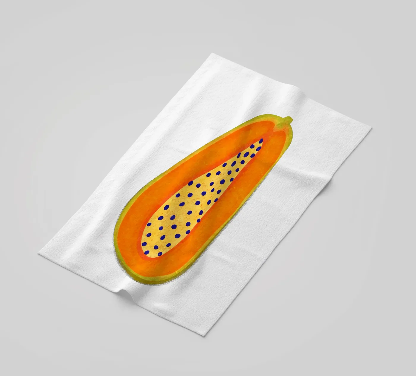 Simple Papaya telo mare da Illustration Raissa Oltmanns