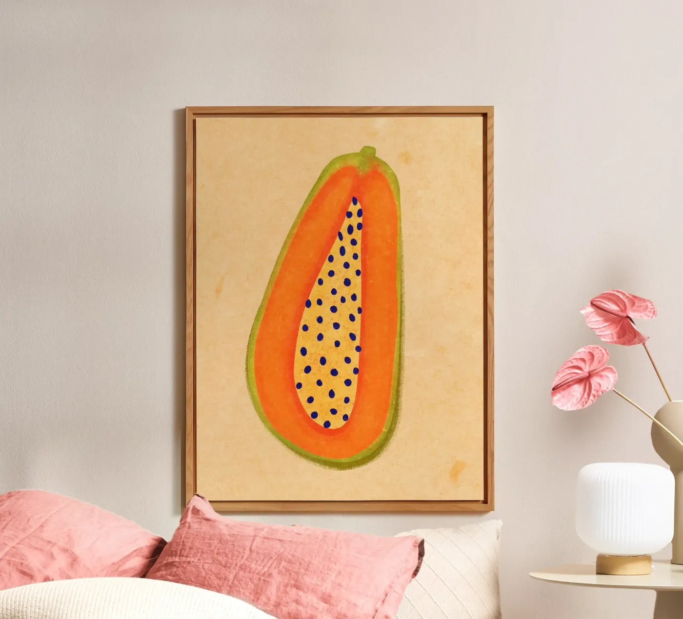 Simple Papaya pannello forex da Illustration Raissa Oltmanns