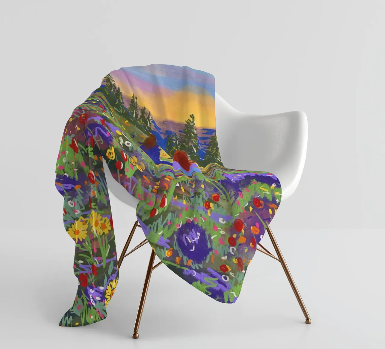 Vieni, ti faccio vedere una cosa! coperta in pile da Illustration Raissa Oltmanns