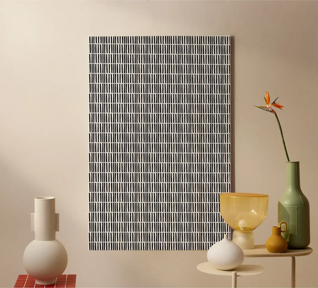 Grass canvas by Maren Gross