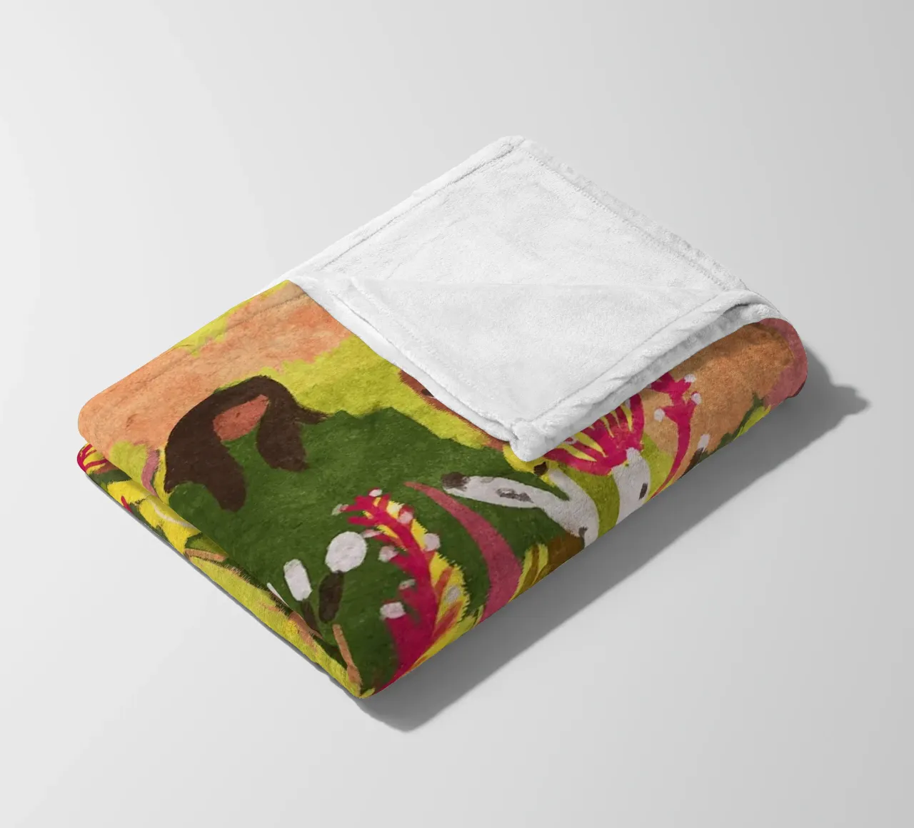 My Inner Garden coperta in pile da Illustration Raissa Oltmanns