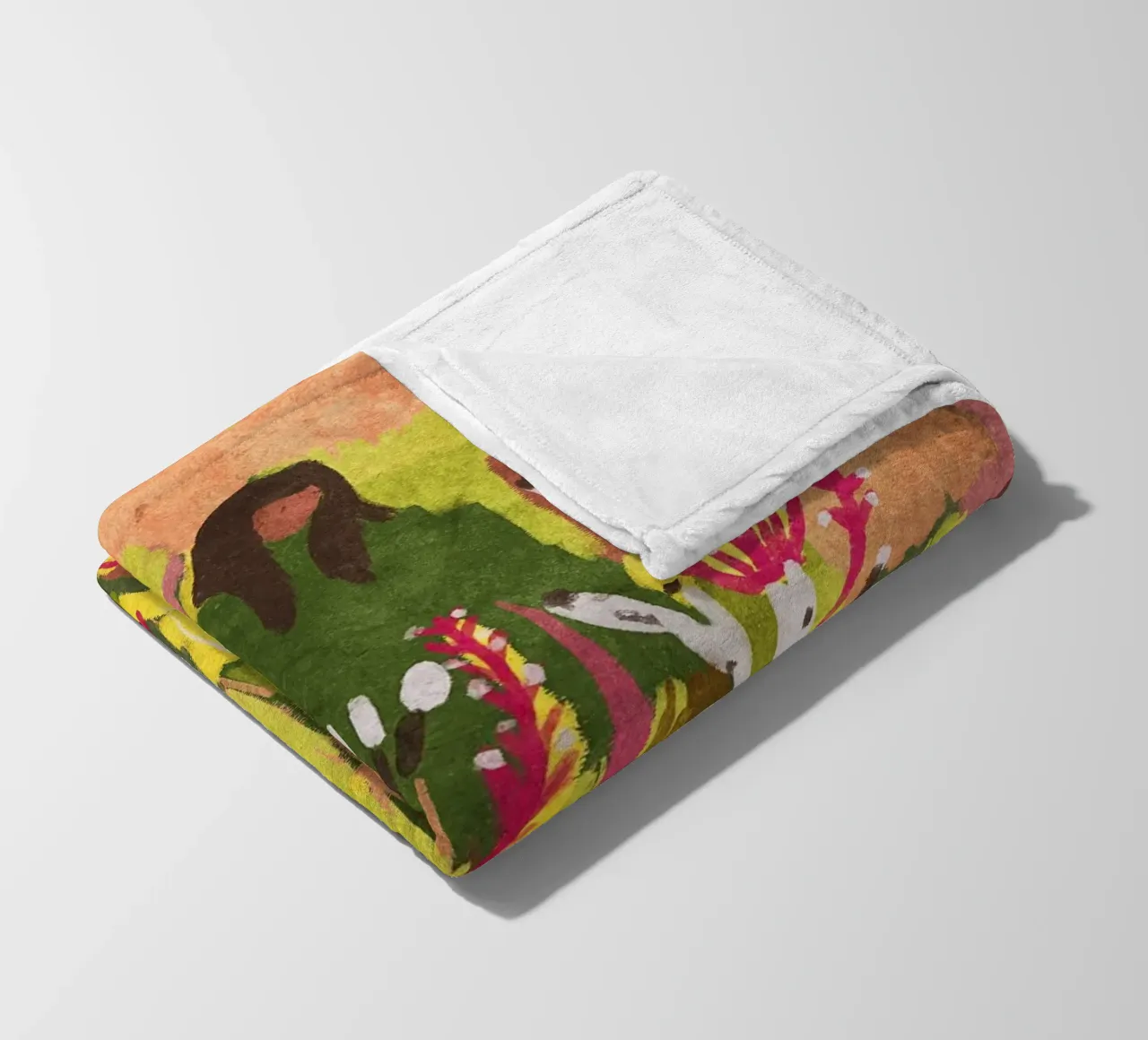 My Inner Garden coperta in pile da Illustration Raissa Oltmanns