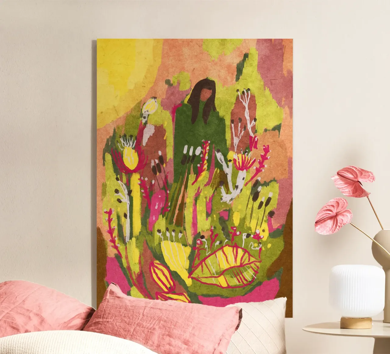 My Inner Garden acrylic glass by Illustration Raissa Oltmanns