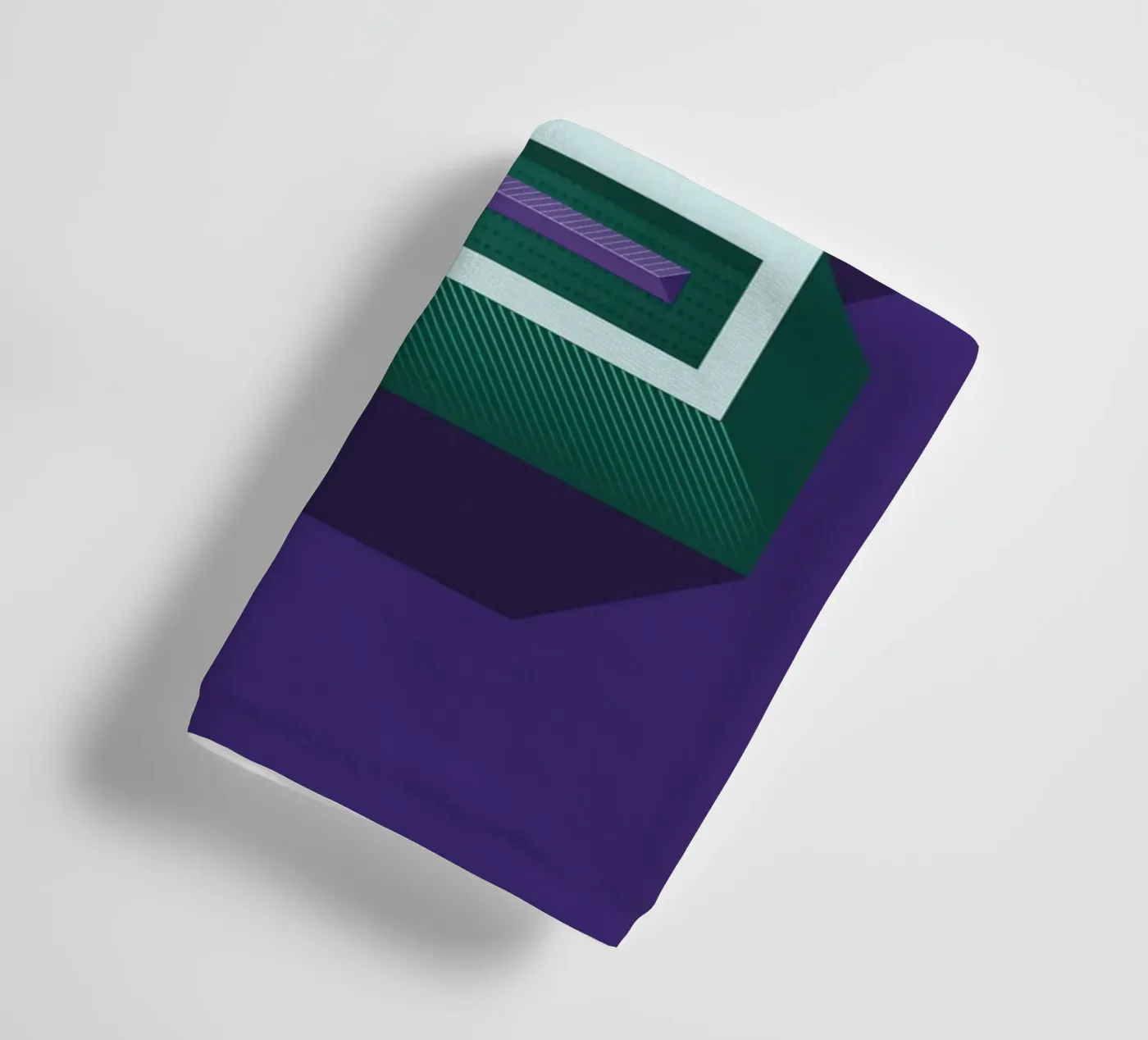 Lettre E towel by Glettering