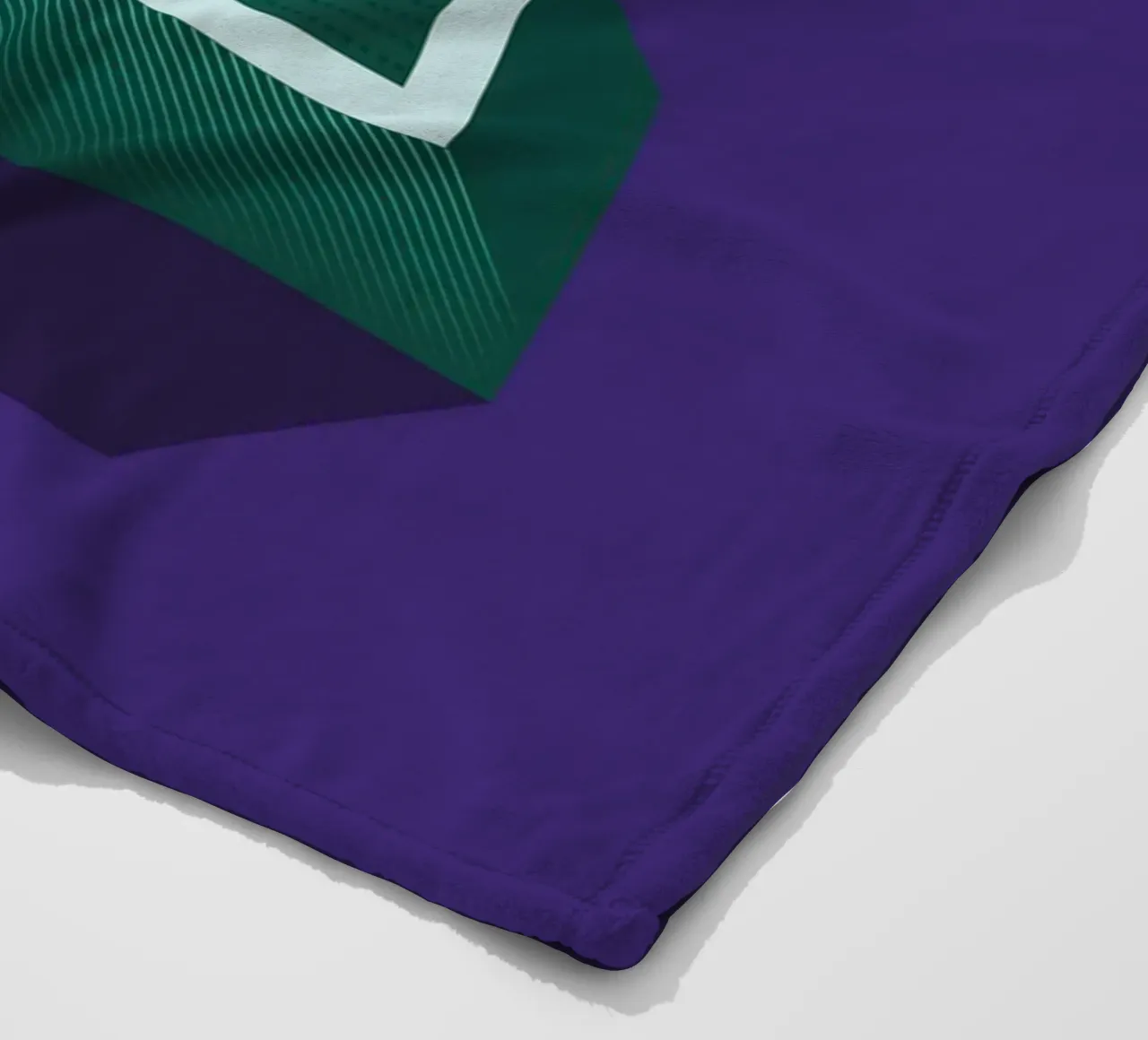 Lettre E fleecedeken van Glettering