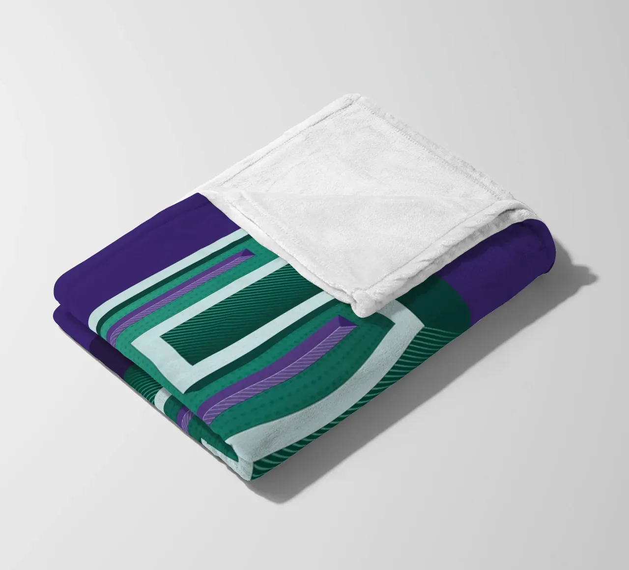 Lettre E fleecedeken van Glettering