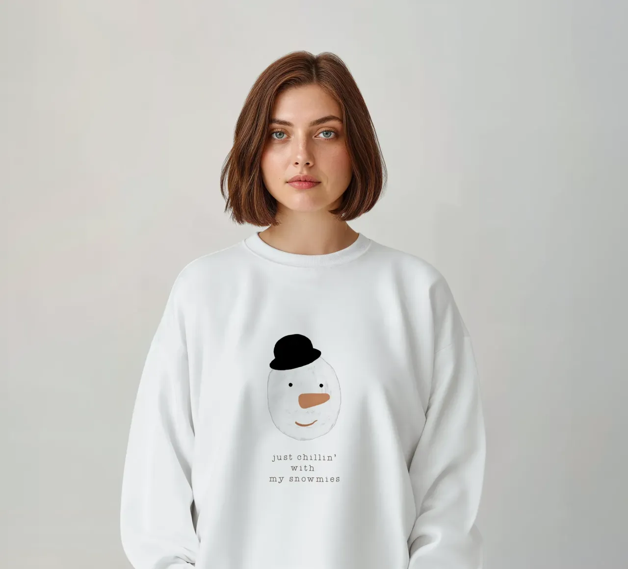 Blush - Rilassarsi con i miei amici delle nevi felpa da Orara Studio