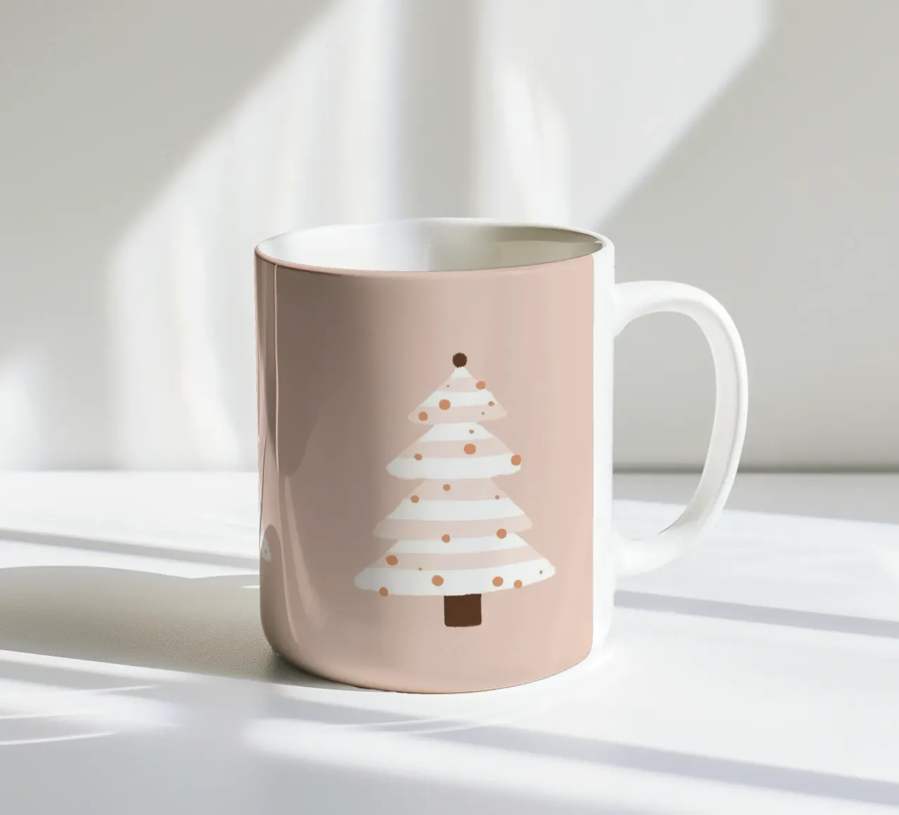 Albero di Natale Blush tazza in ceramica da Orara Studio