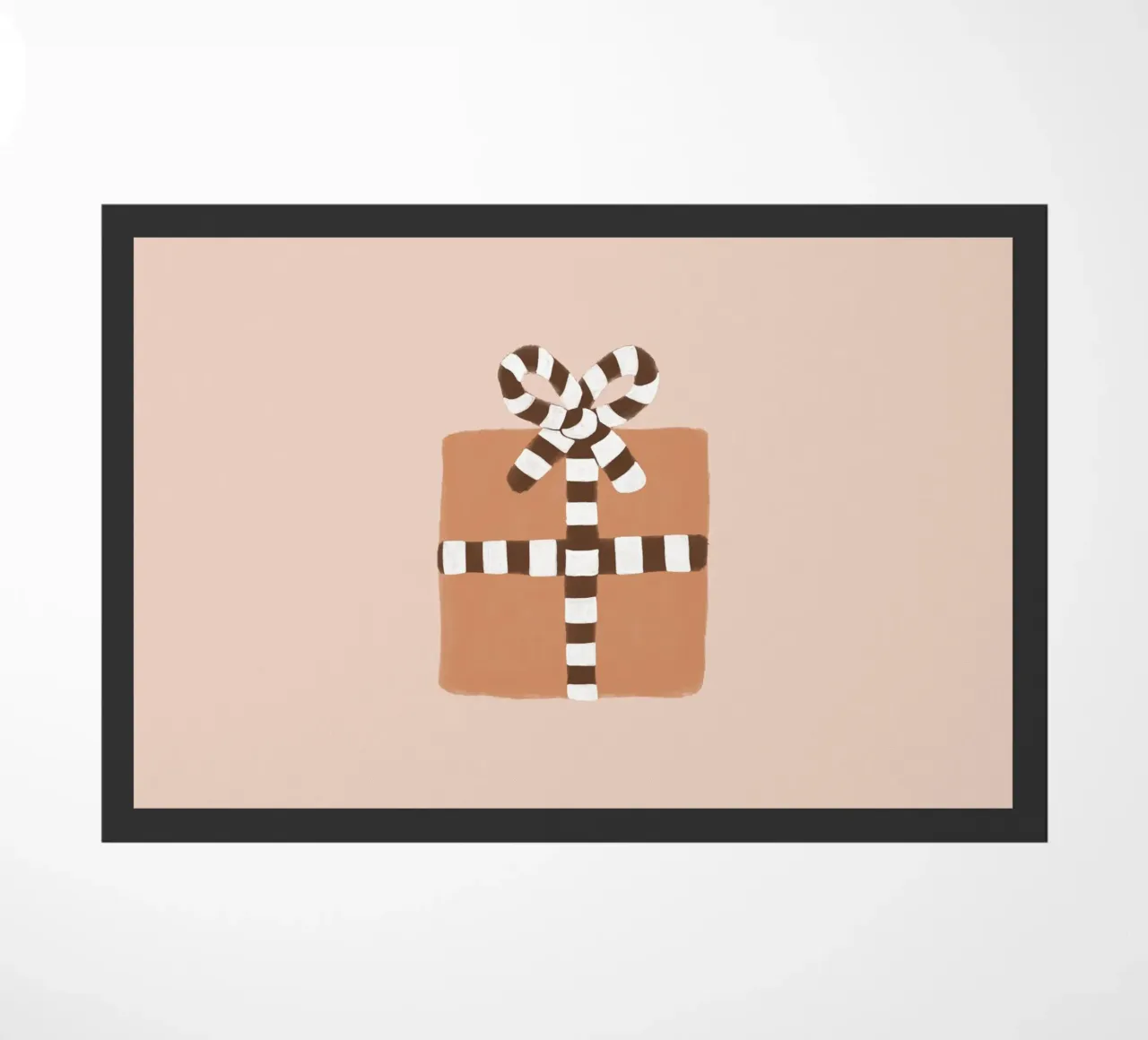 Blush Weihnachtsgeschenk Fußmatte von Orara Studio