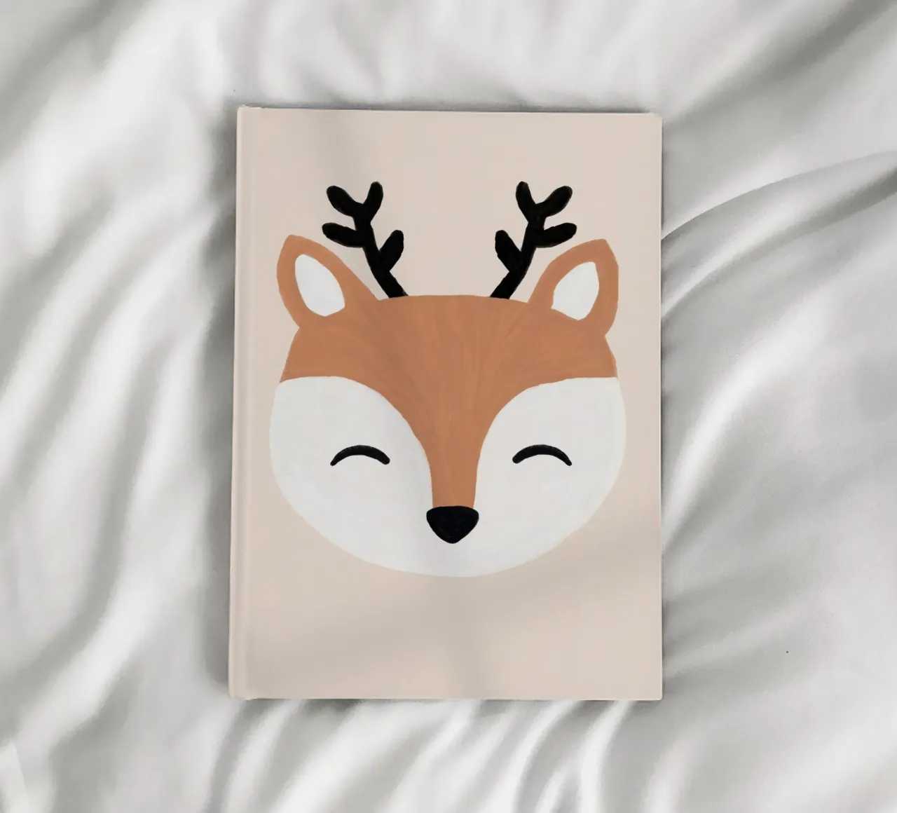 Blush Deer notebook by Orara Studio