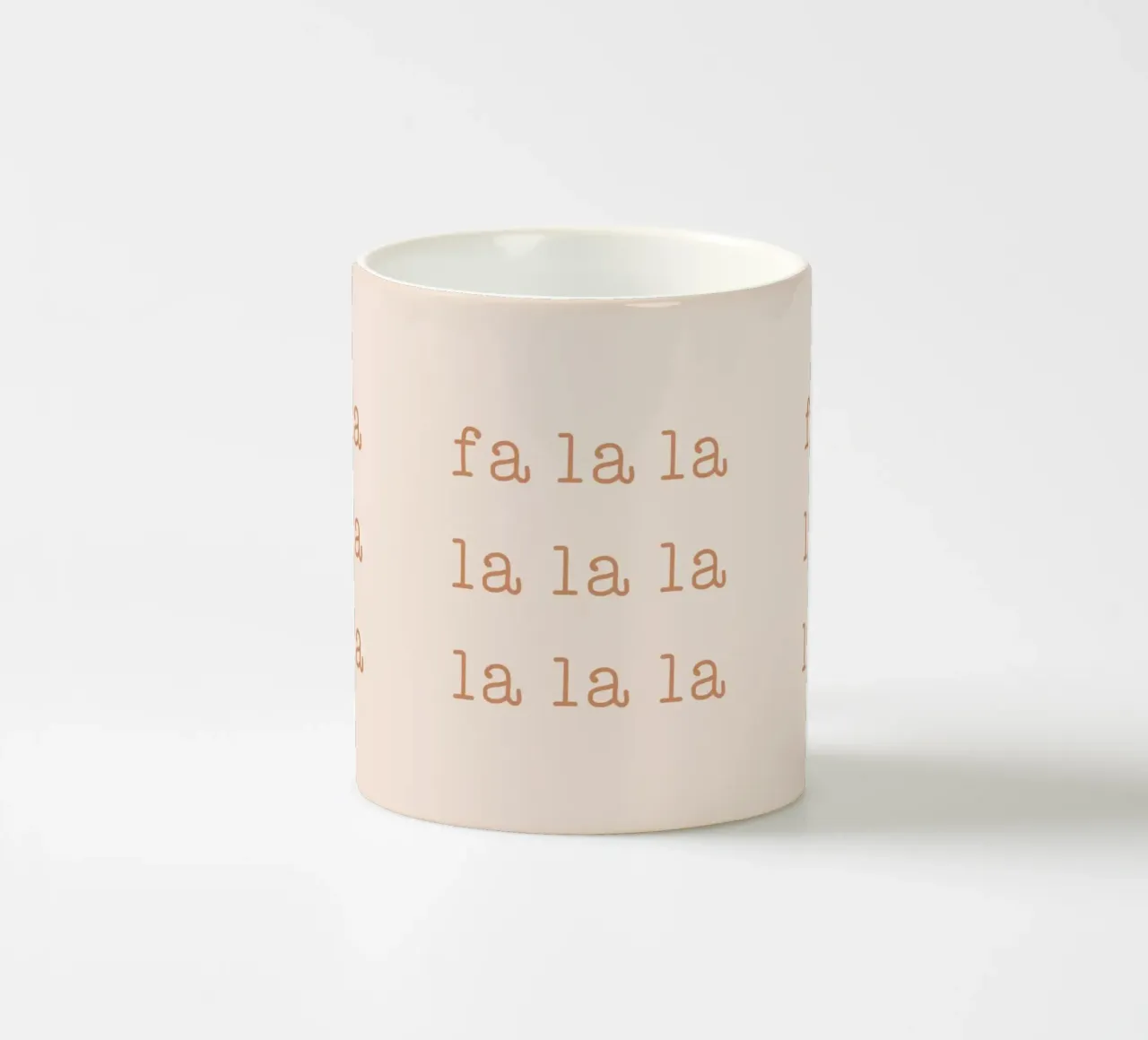 Blush Fa La La tazza in ceramica da Orara Studio