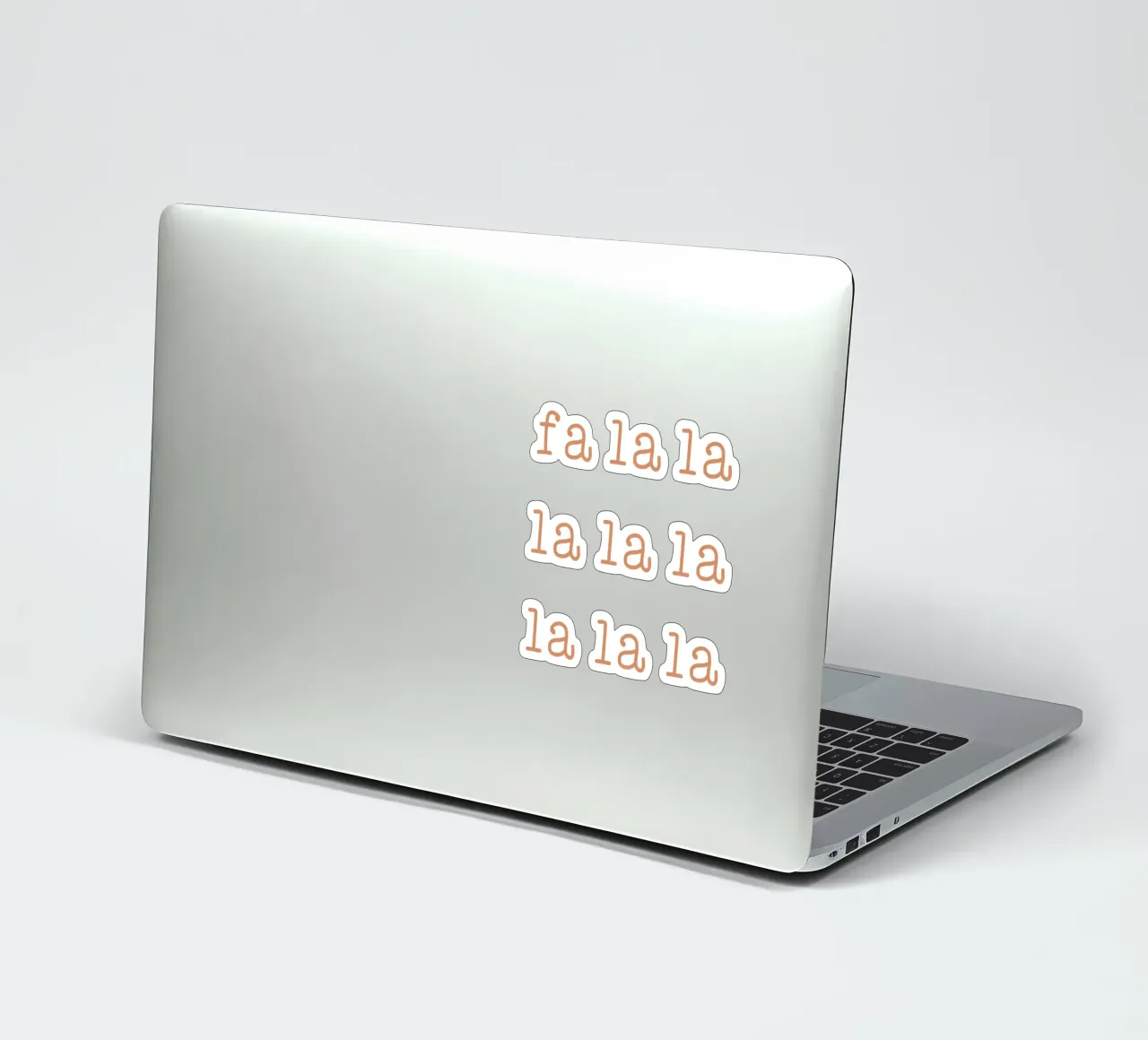 Erröten Fa La La Sticker von Orara Studio