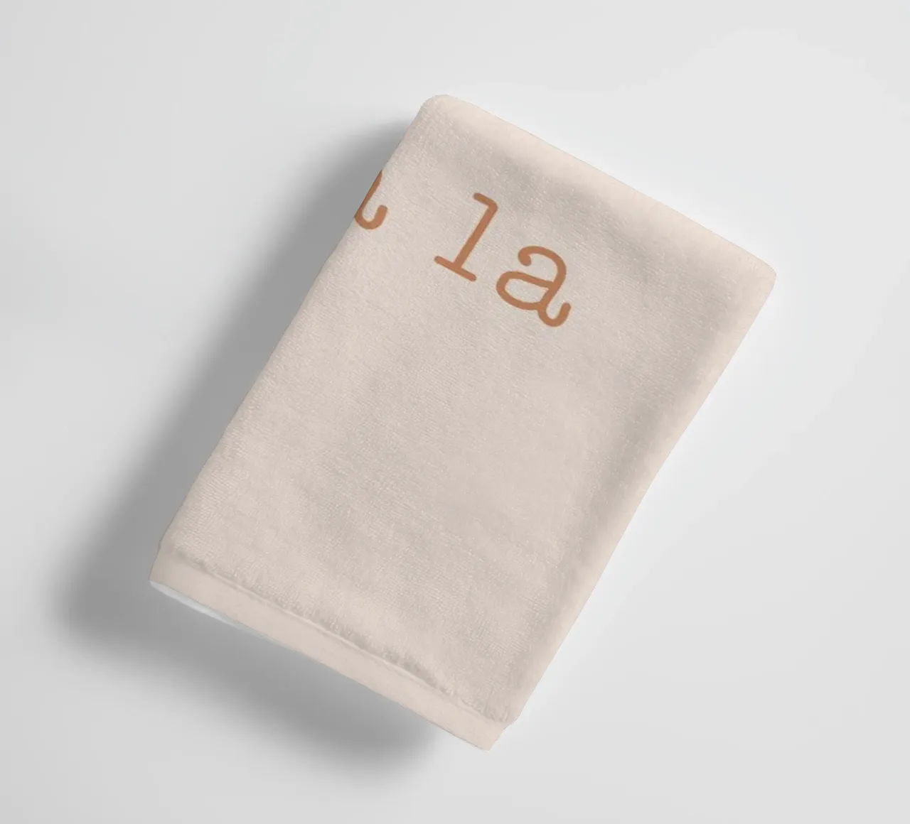 Blush Fa La La asciugamano da bagno da Orara Studio