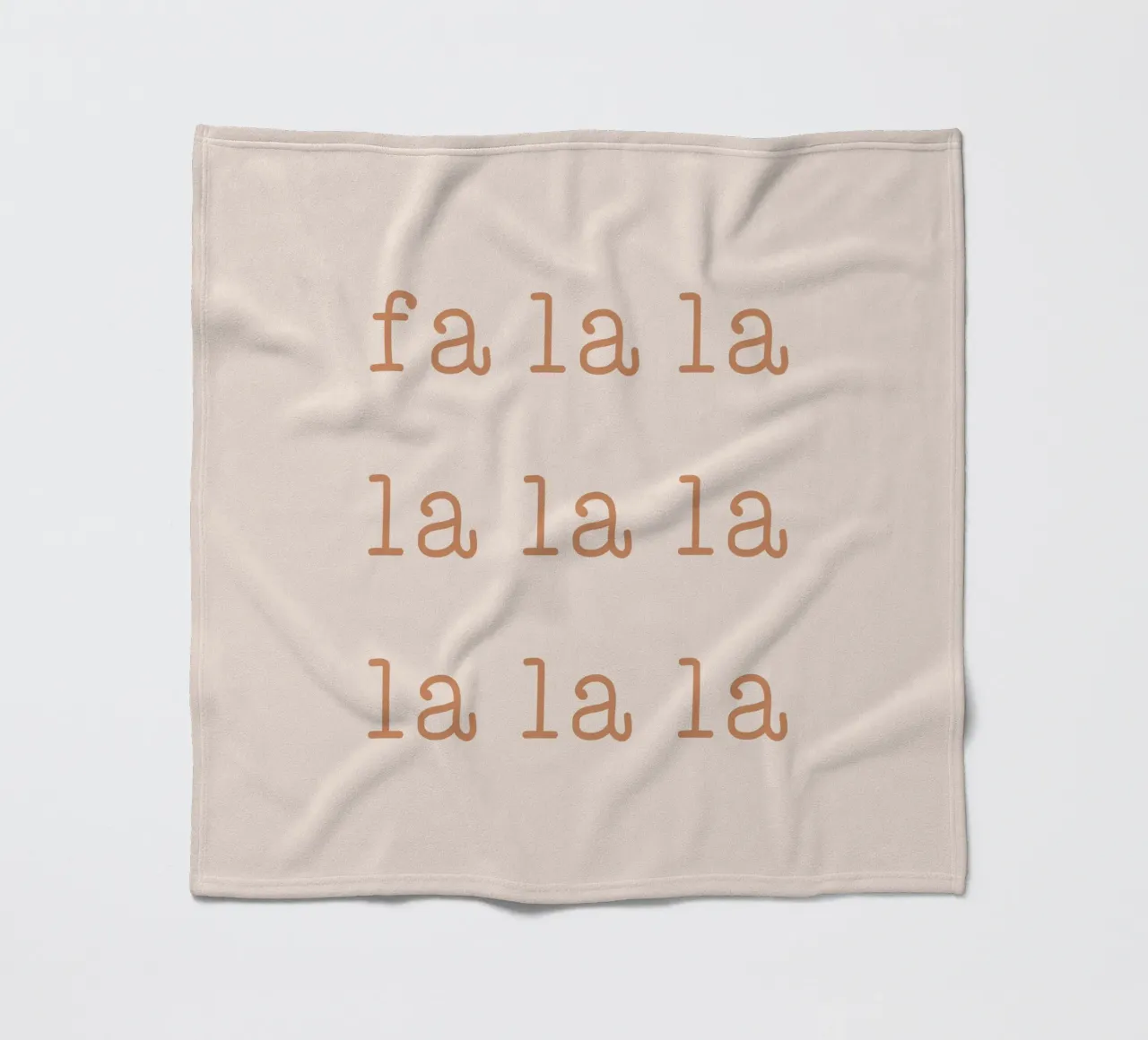 Blush Fa La La coperta in pile da Orara Studio