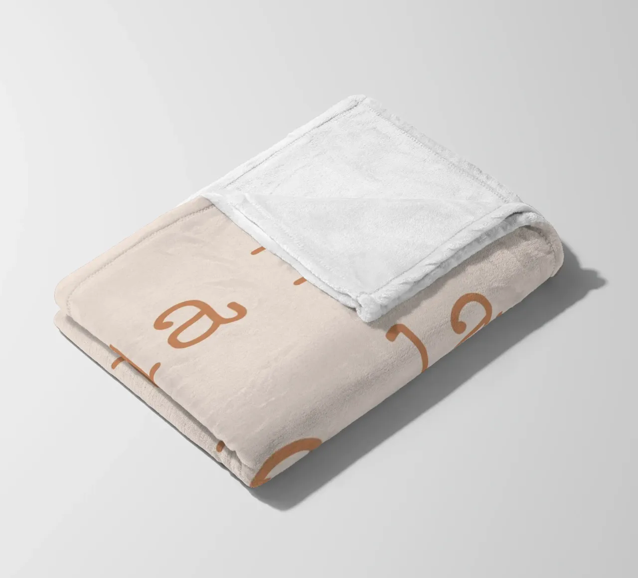Blush Fa La La coperta in pile da Orara Studio