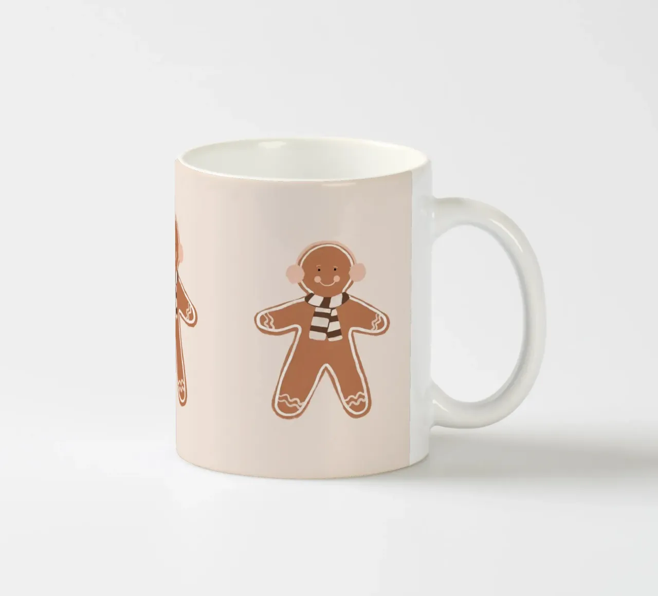 Omino di pan di zenzero II tazza in ceramica da Orara Studio