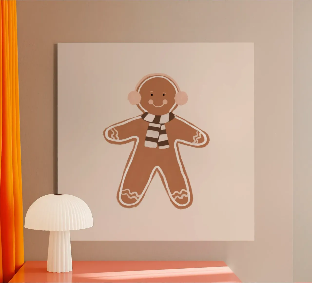 Omino di pan di zenzero II plexiglass da Orara Studio