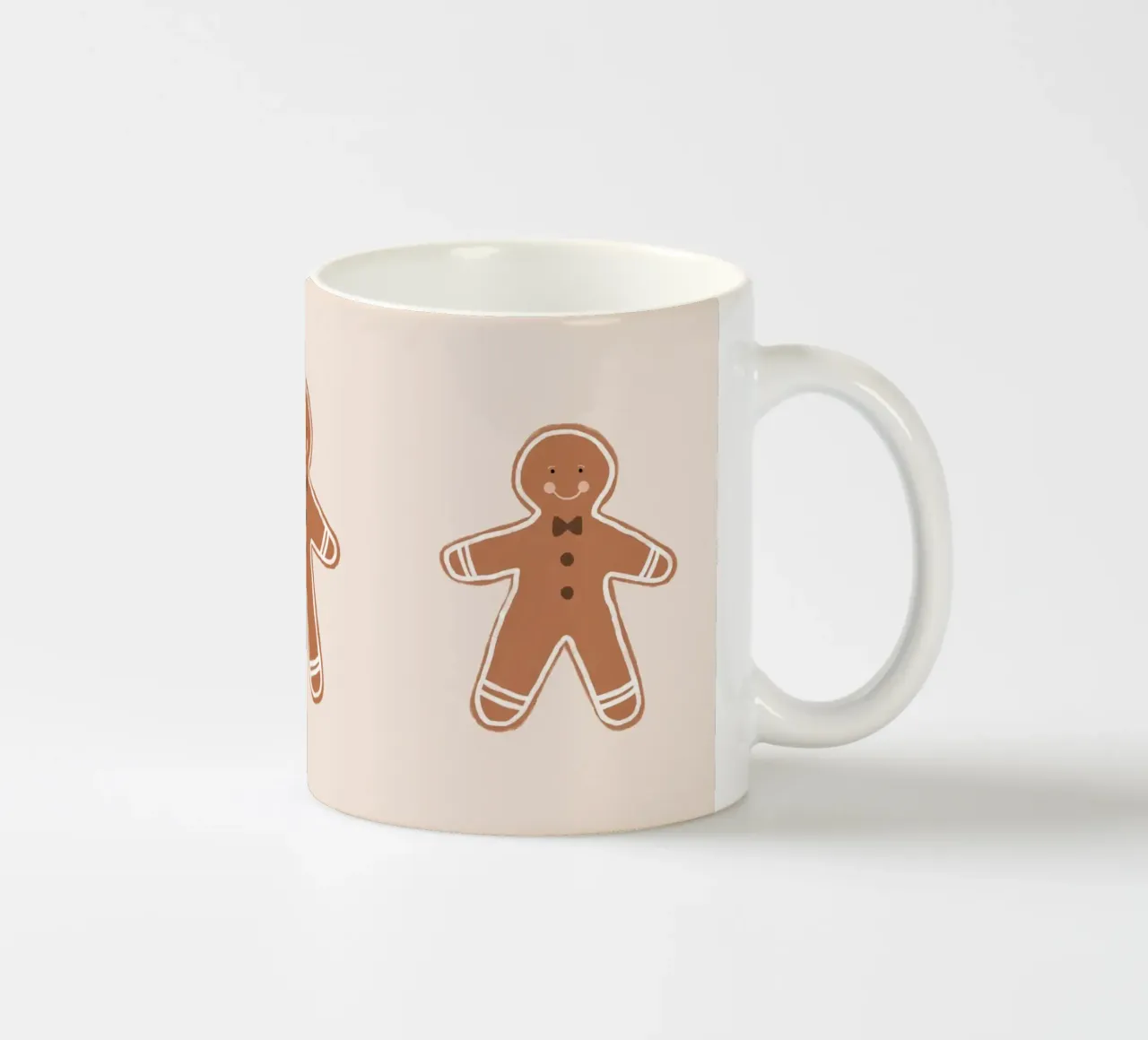 Omino di Pan di Zenzero Blush tazza in ceramica da Orara Studio