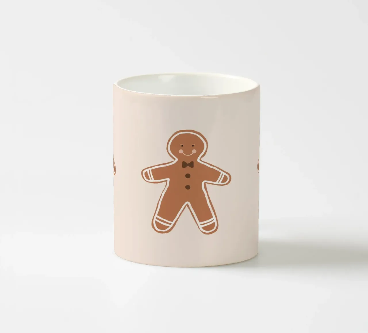 Omino di Pan di Zenzero Blush tazza in ceramica da Orara Studio