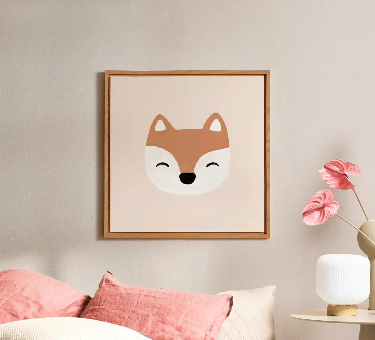 Blush Fox forex plate by Orara Studio