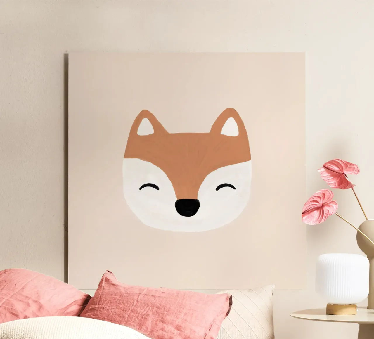 Blush Fox forex plate by Orara Studio