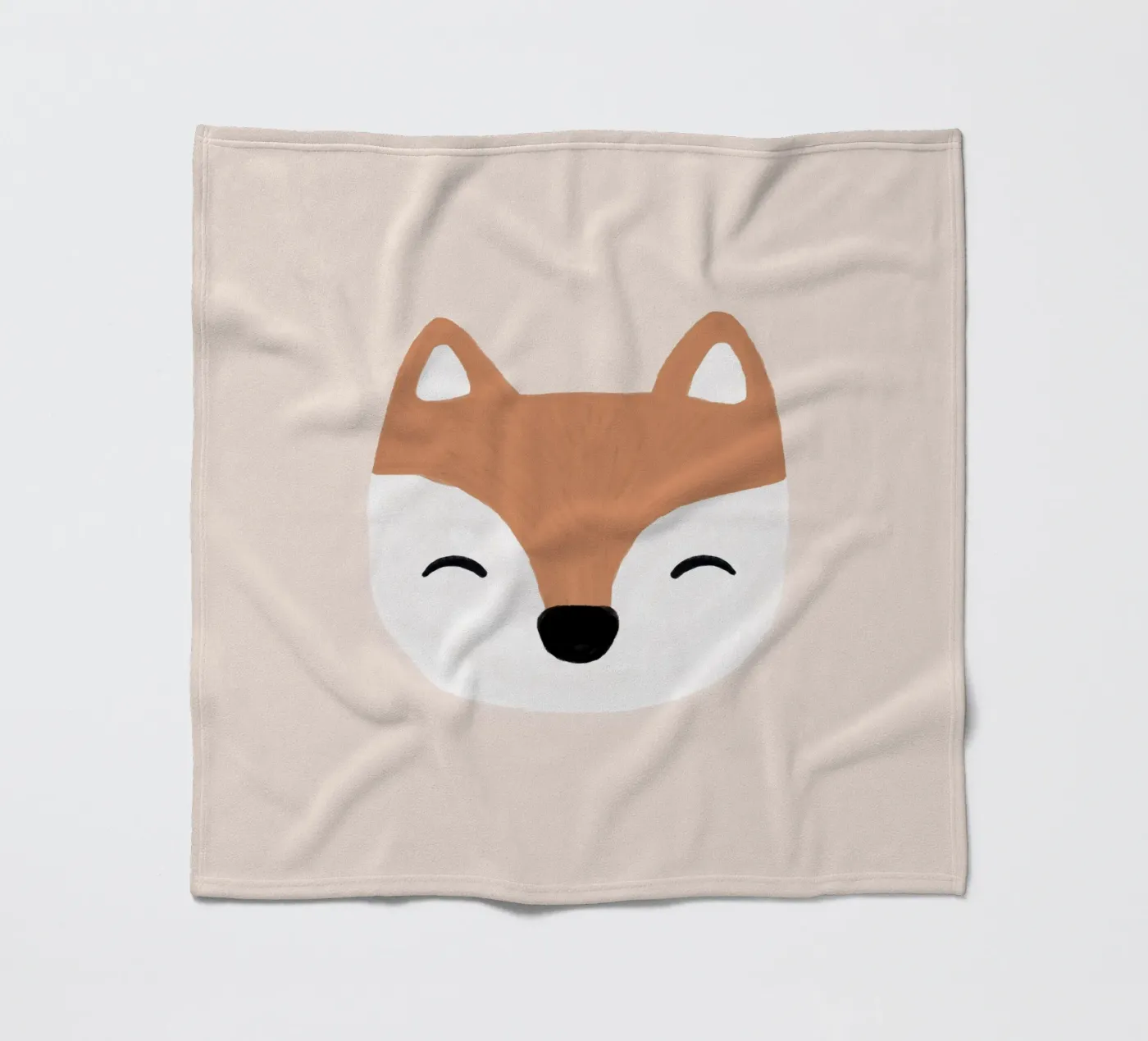 Errötender Fuchs Fleecedecke von Orara Studio