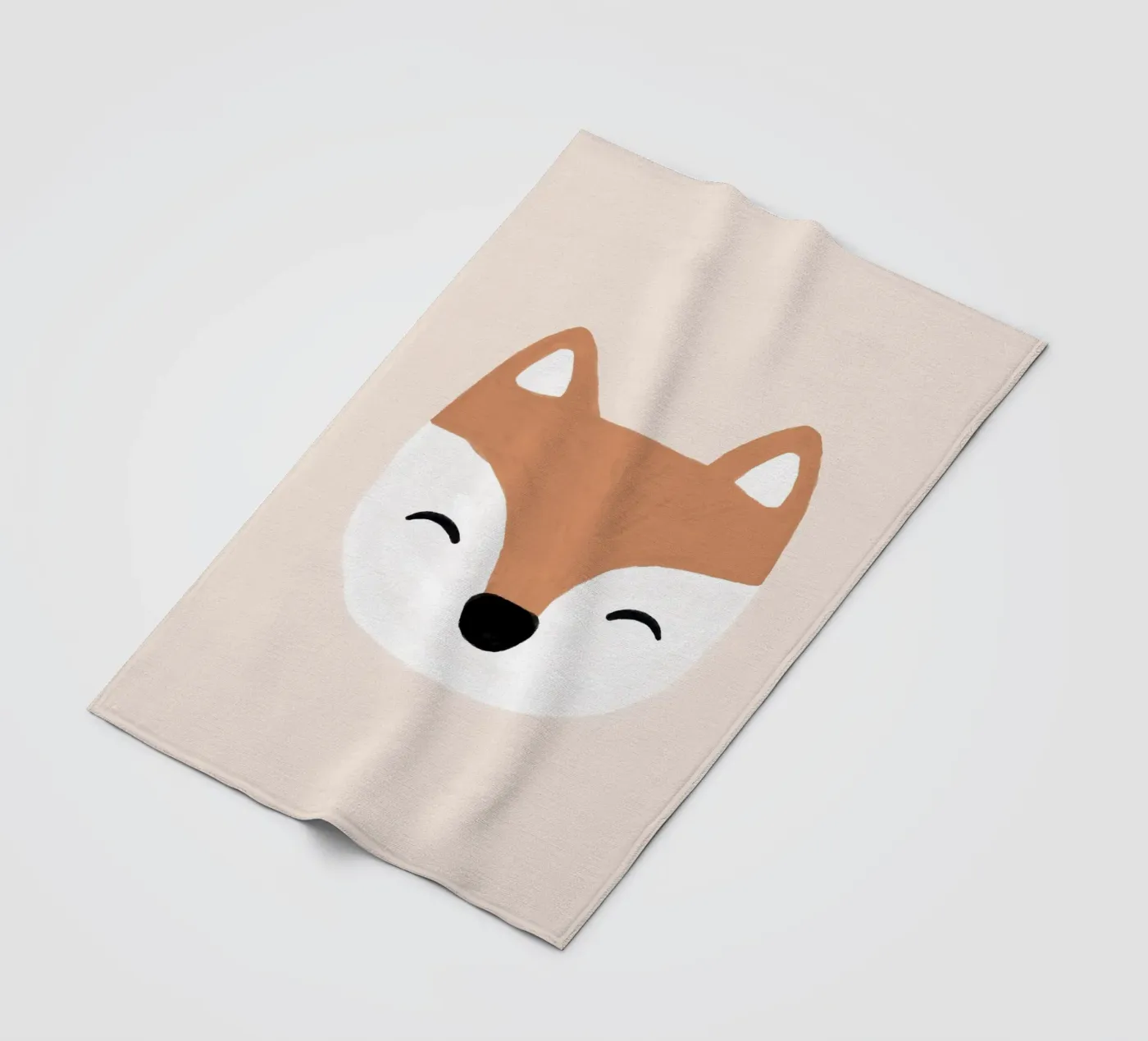 Errötender Fuchs Fleecedecke von Orara Studio