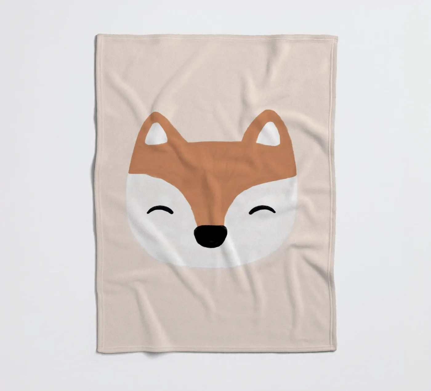 Errötender Fuchs Fleecedecke von Orara Studio