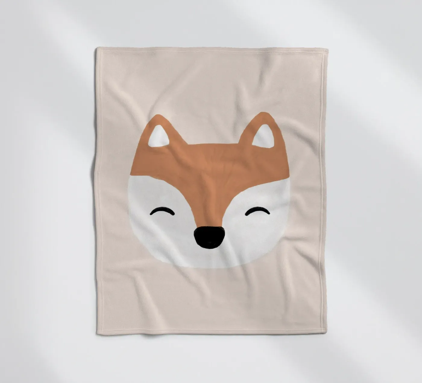 Errötender Fuchs Fleecedecke von Orara Studio