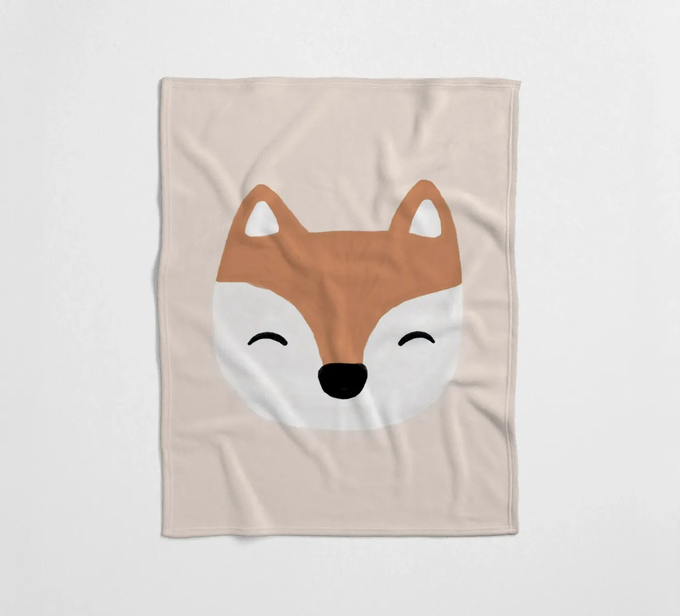 Errötender Fuchs Fleecedecke von Orara Studio