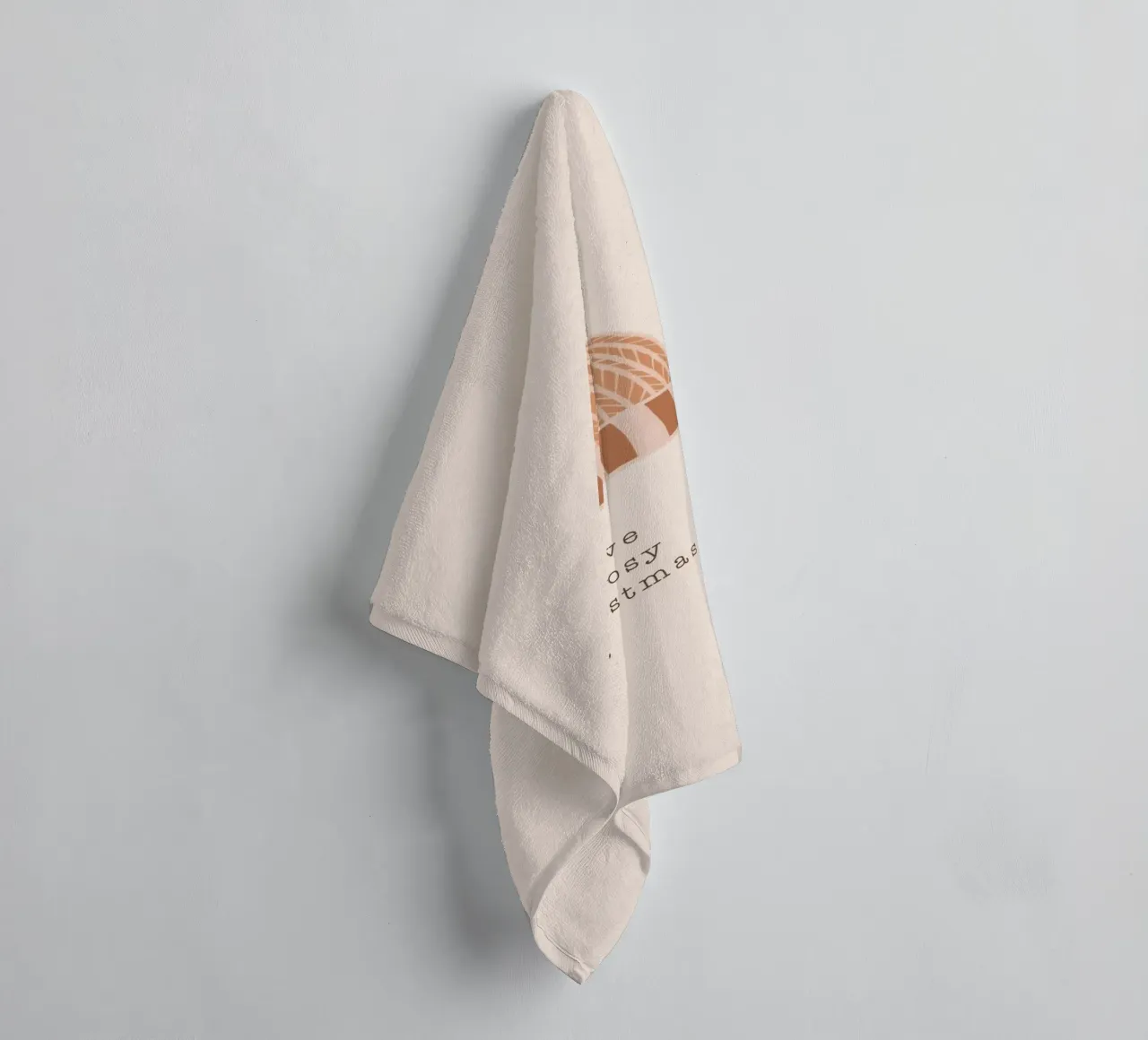 Blush - Un Natale accogliente asciugamano da bagno da Orara Studio