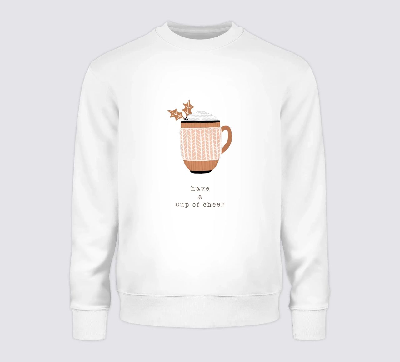 Blush Have A Cup Of Cheer felpa da Orara Studio