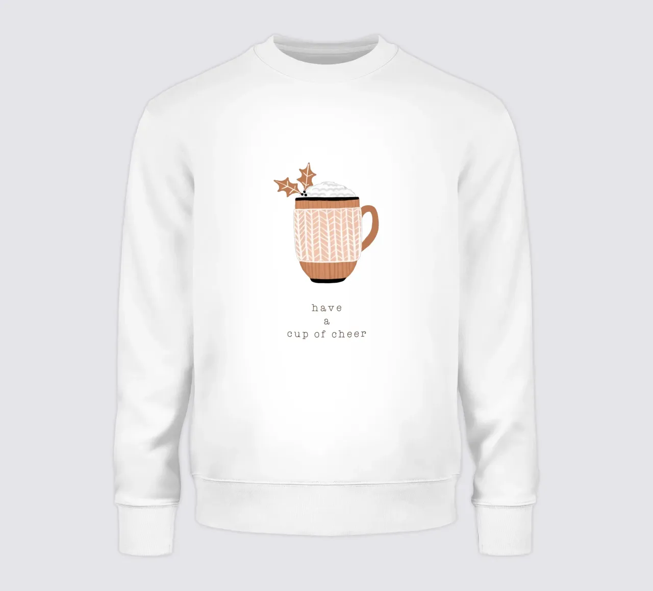 Blush Have A Cup Of Cheer sudadera de Orara Studio